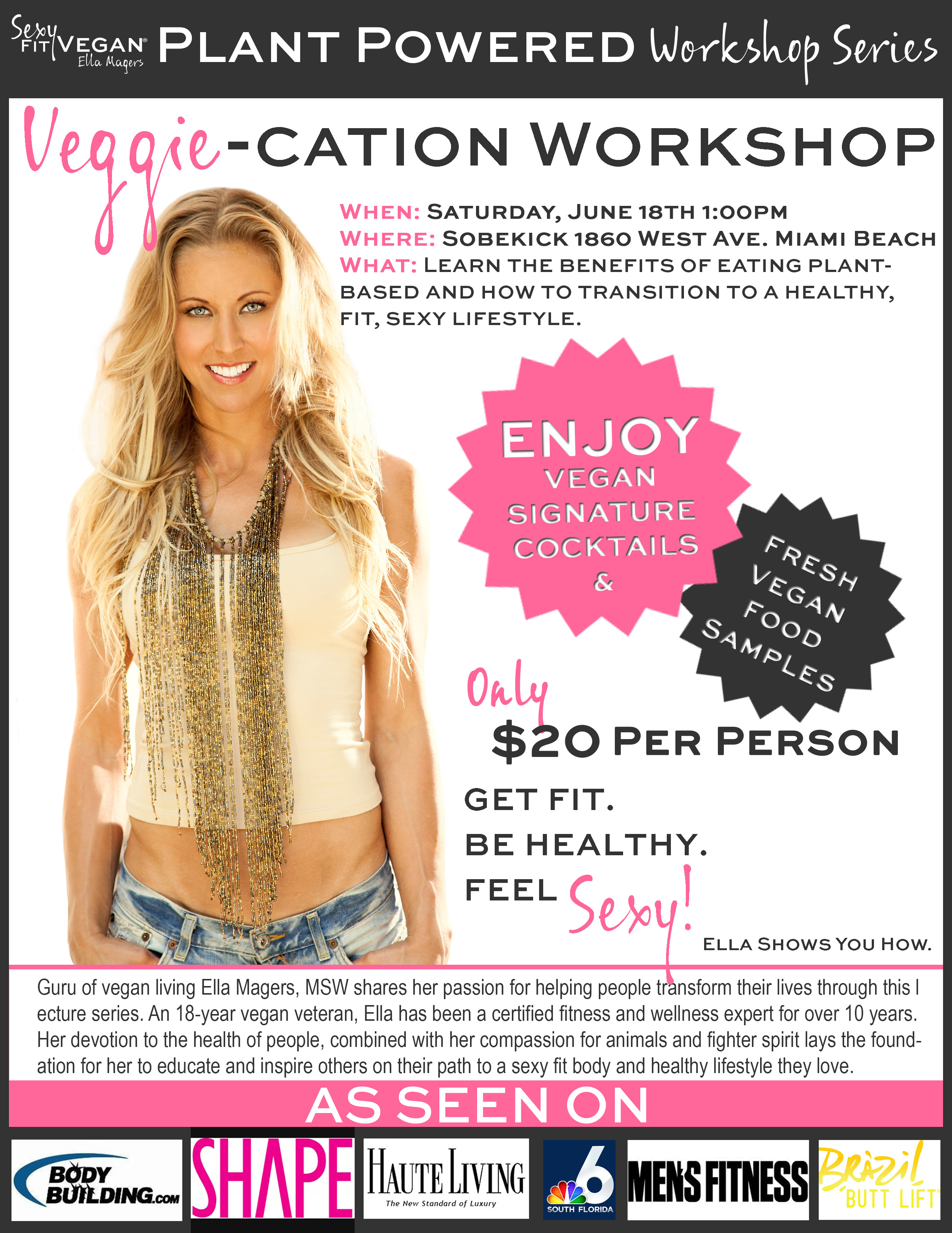 Veggie-cation Workshop Flier